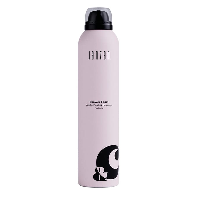 Janzen &C Collection Shower Foam Mousse Vanilla, Peach & Happiness