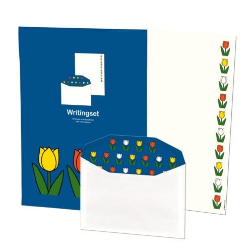 Briefpapier met enveloppen: Tulpen, Dick Bruna