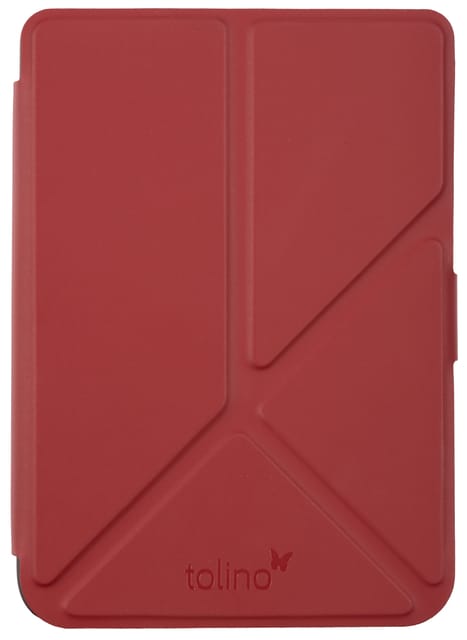 E-reader beschermhoes Tolino Shine Origami rood