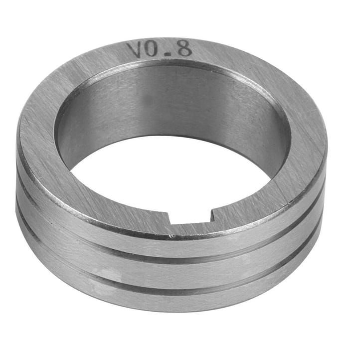 30mm 1.18in Rouleau d'avanceur de fil 0.8 1.0 1.2 Roue guide d'alimentation de fil de soudage pour Binzel(0.8mm)