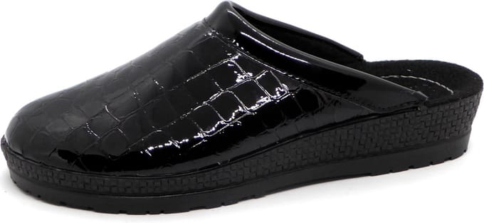 Rohde dames pantoffel - Zwart - Maat 40