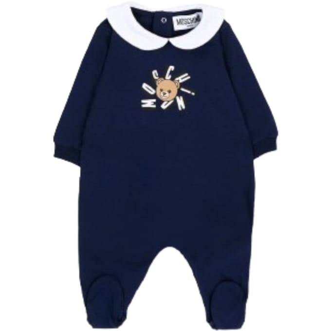 Baby jurk Moschino MUT04Q_BLU