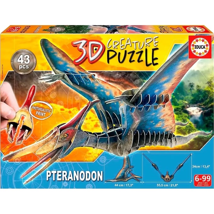 3d dinosaurus puzzel Educa Pteranodon