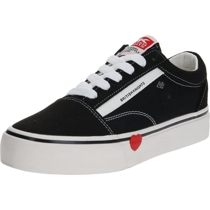 British Knights Mack Platform - Maat 39 - Dames Lage Sneakers - Wit