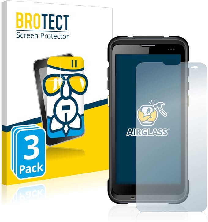 Screenprotector 3 Stuks voor Chainway C66 Beschermglas transparant