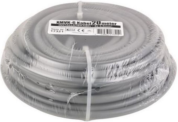 Xmvk Eca Kabel 4G2,5 - Grijs - Rol - 20M