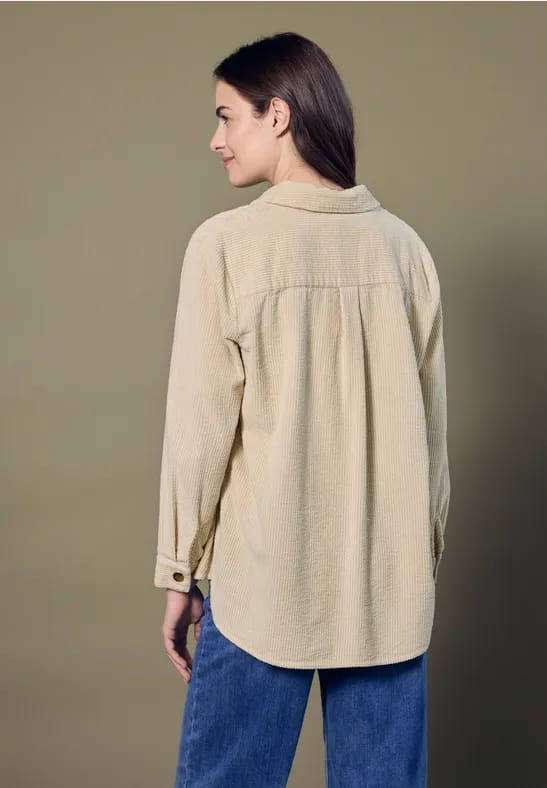 Corduroy overhemd blouse