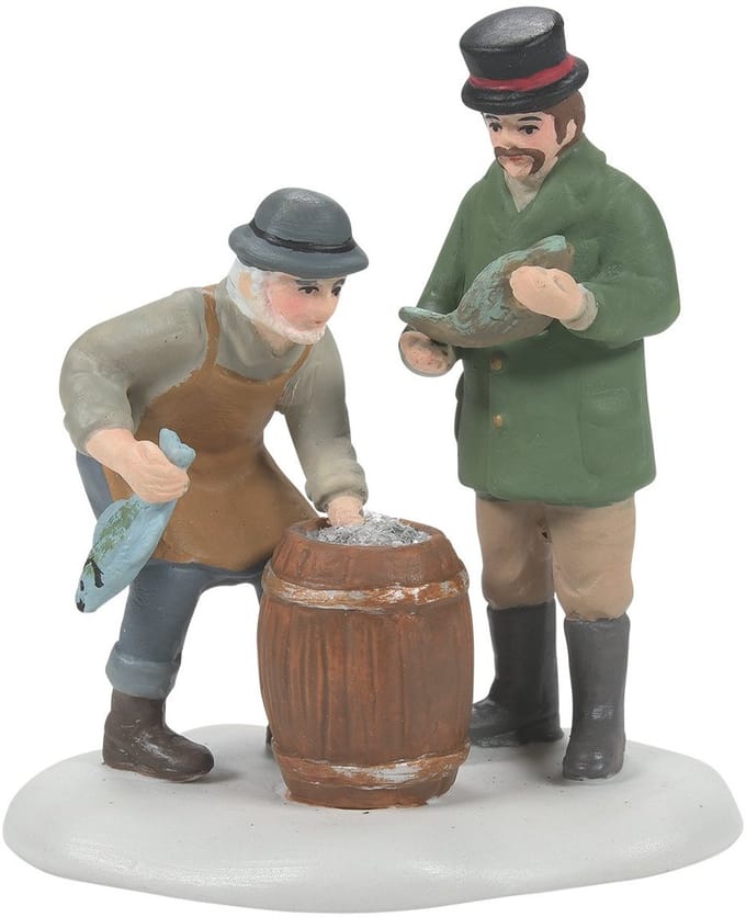Billingsgate's Finest Fish - Dickens Village