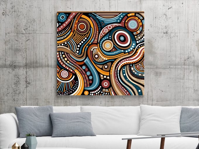 Kunstprint | Wanddecoratie | Dibond | 50 × 50 cm