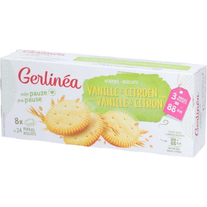 Gerlinéa Mijn Pauze Koekjes Vanille & Citroen 156 Snack