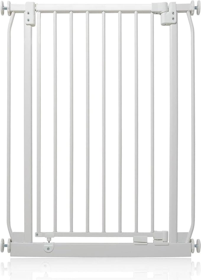 Safetots Hoog Klemhek Elite, 65.5cm - 74.5cm, Mat Wit, Hoog 96.8cm