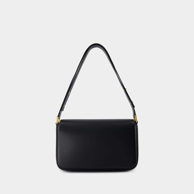 PATOU Jp Classic Schoudertas - - Leer - Zwart
