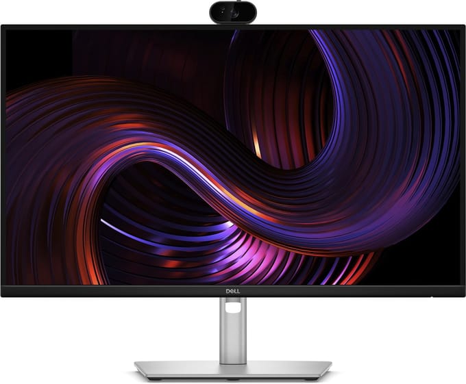 Dell Office Monitor - 27" QHD IPS-scherm met 100Hz verversingssnelheid en geïntegreerde webcam voor professioneel gebruik