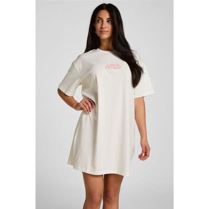 Hunkemöller Roundneck Nightshirt Wit
