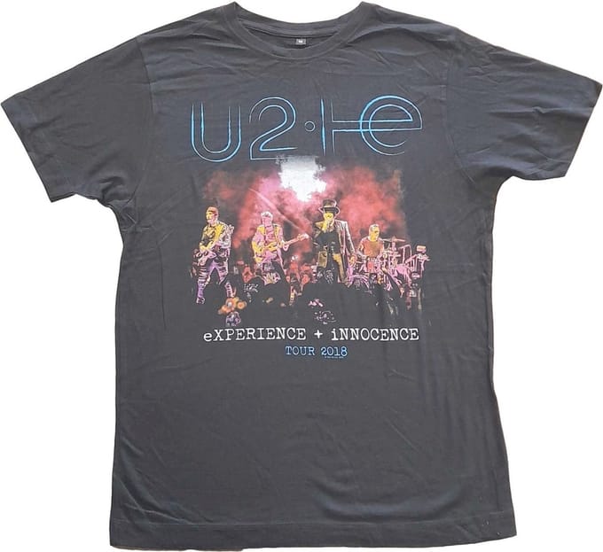 U2 - Live Photo 2018 Heren T-shirt - M - Zwart