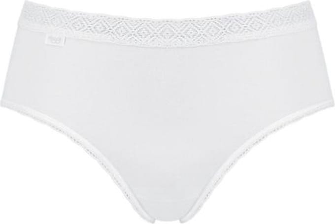 Sloggi Evernew Lace Midi Slip - Dames - maat 46 - Zwart
