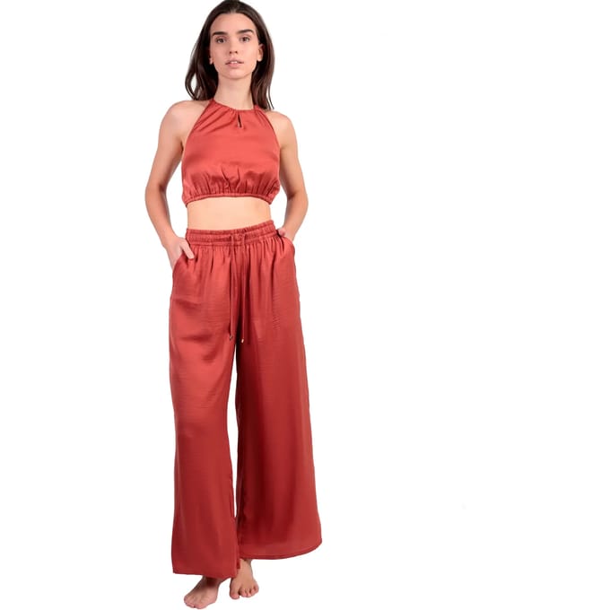 Dames top en broek set Admas Satinee Beach