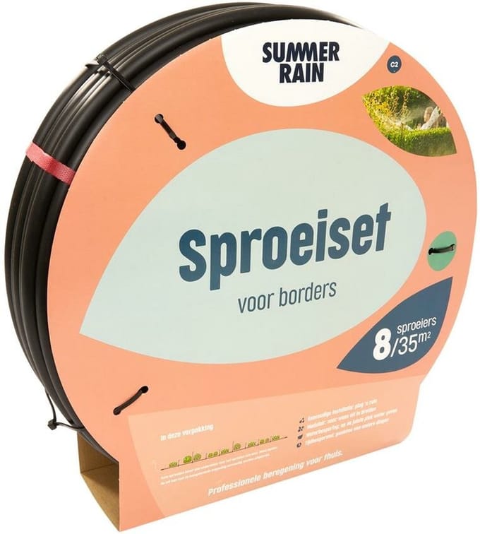 Summerrain sproeiset voor 35m² borders/hagen