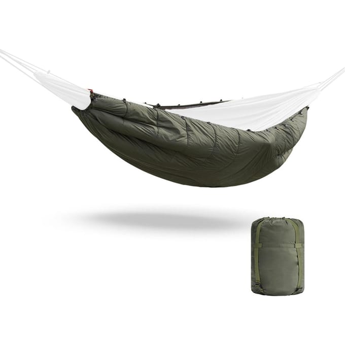 Hamac multifonctionnel sous-couette, hamac chaud d'hiver sous couverture Poncho pour Camping randonnée Style 2