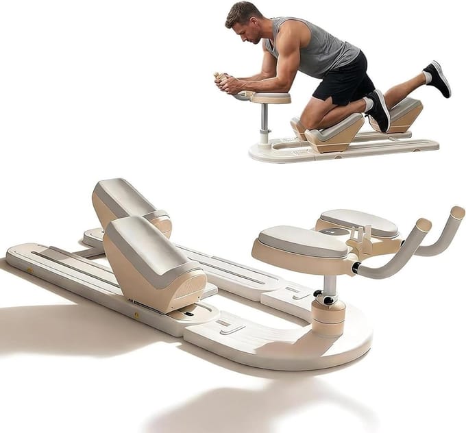 Rug Trainer - Spierversterker - Core Training - 3 Niveaus Instelbaar - 100 kg Max - Meerkleurig
