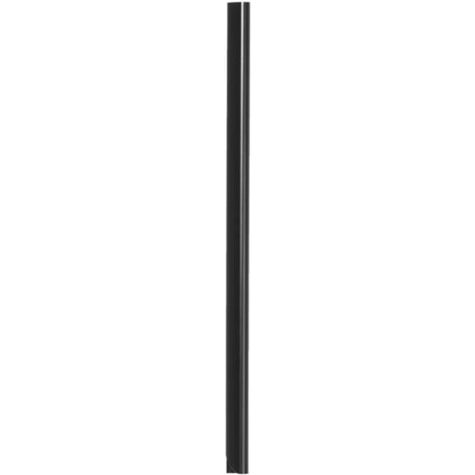 DURABLE klemrug, kunststof, 25-30 vellen, 50 st., zwart