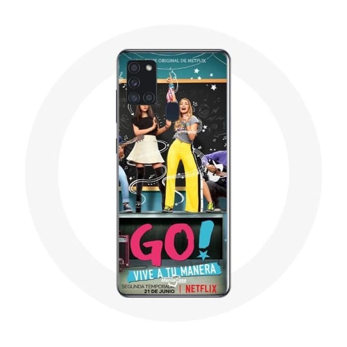 Coque Samsung Galaxy A21S Poursuis tes rêves Go! Vive a tu manera saison 2
