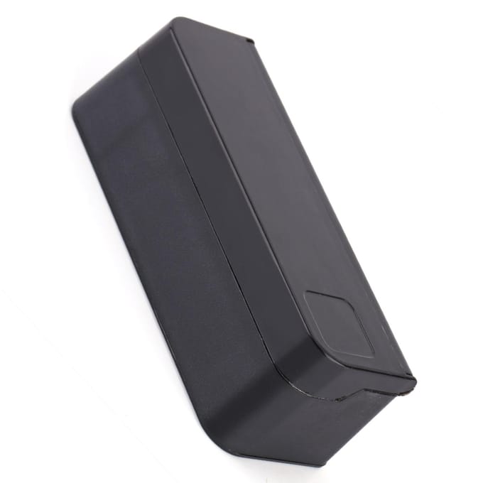 Auto Auto Draagbare Plastic Munthouder Opbergdoos Koffer Container Munten Organizer Opbergtas gray