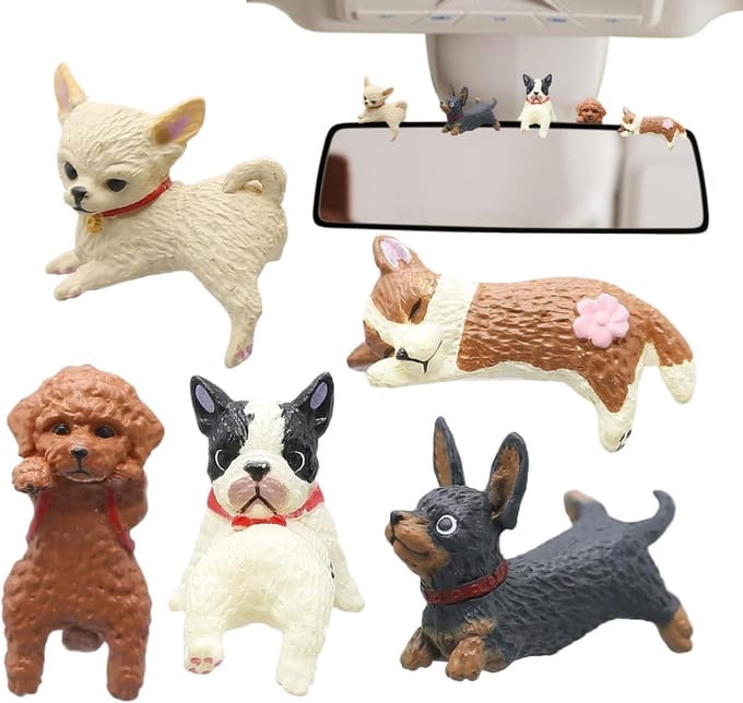Monitor Hond Figuur - Dashboard Decoratie - Bureau Decoreren - Veilig Materiaal - 2.5 cm - Niet gespecificeerd