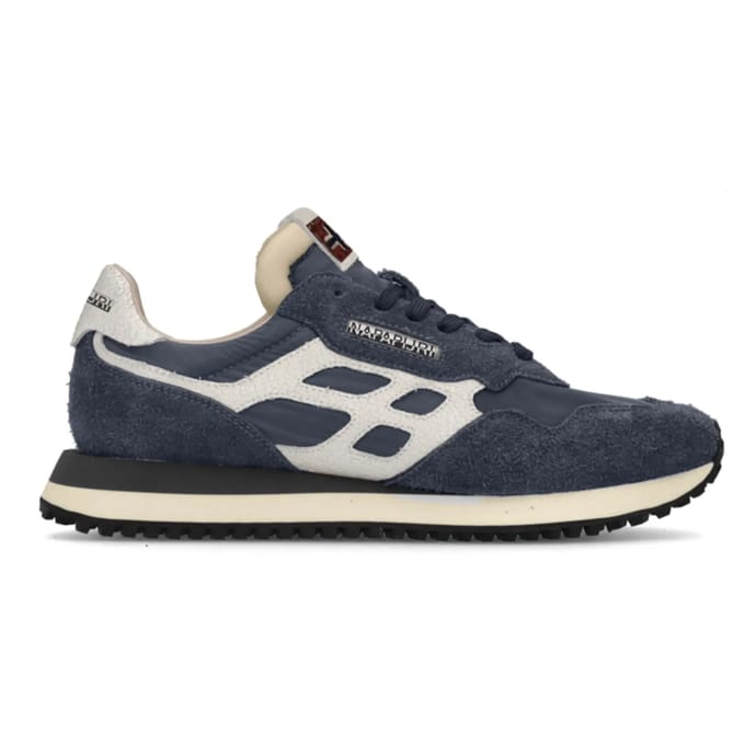 Napapijri Heren Element Suede Sneakers Blu Marine