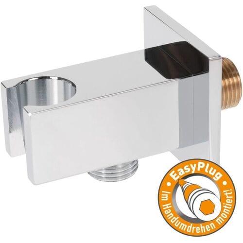 Kronenbach SUPRA 2.0 wall connection elbow with shower holder angular 26370000KB