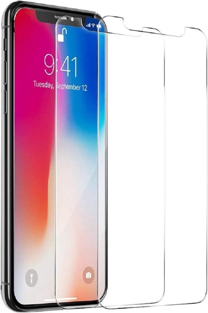 iPhone 11 Pro Max Screenprotector gehard glas - 2 Stuks