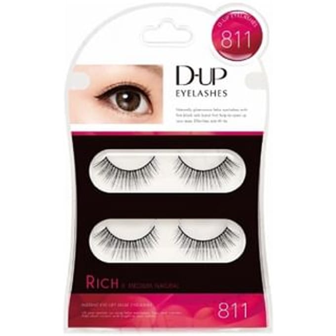 D-up - Eyelashes 811 Rich 2 pairs