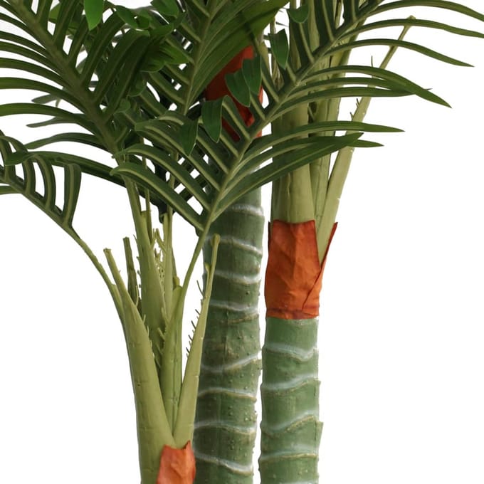 vidaXL Kunstpalmboom met 3 stammen 180 cm polypropeen groen