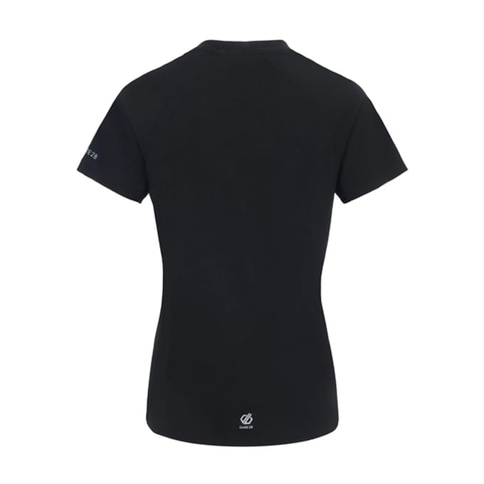 Dare 2B Dames Nimble T-shirt (Zwart)