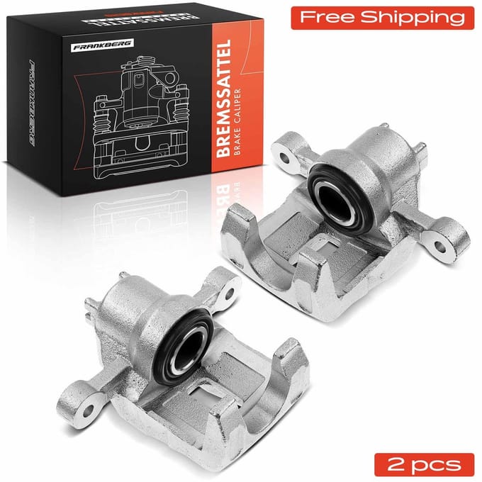 Frankberg 2x Remklauw Achteras voor KIA Sportage JE KM 2.0L 2006-2010