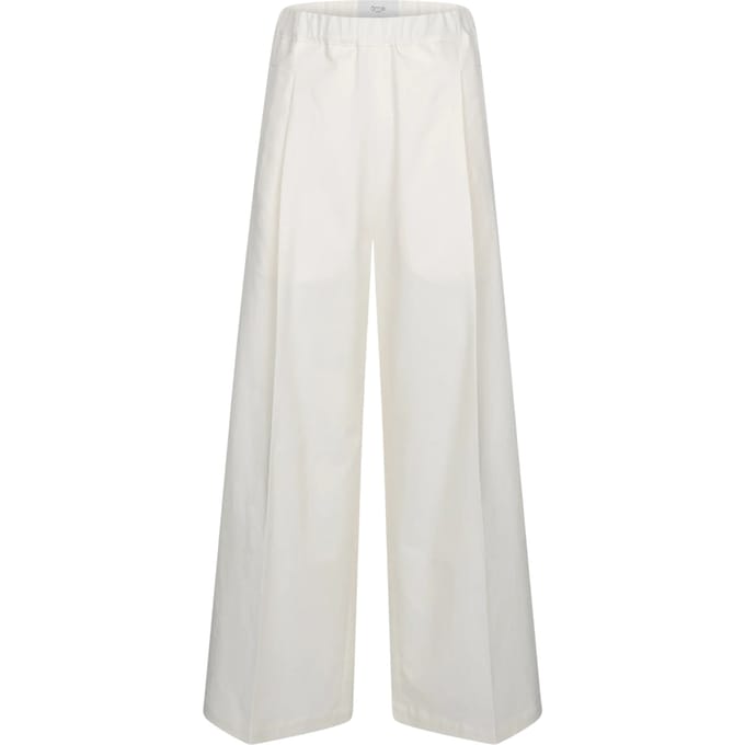 Âme Antwerp Nice Pantalons Off White Nice Cotton Pu