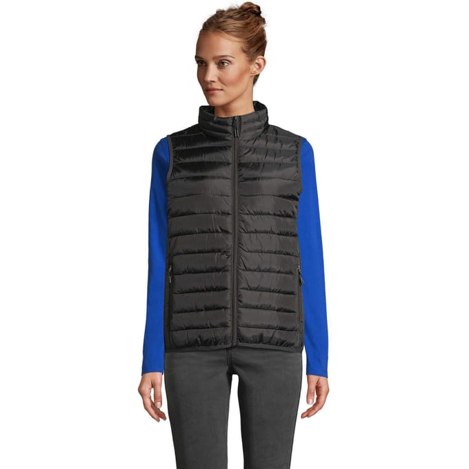 SOLS Dames/Dames Stream Gilet (Zwart)