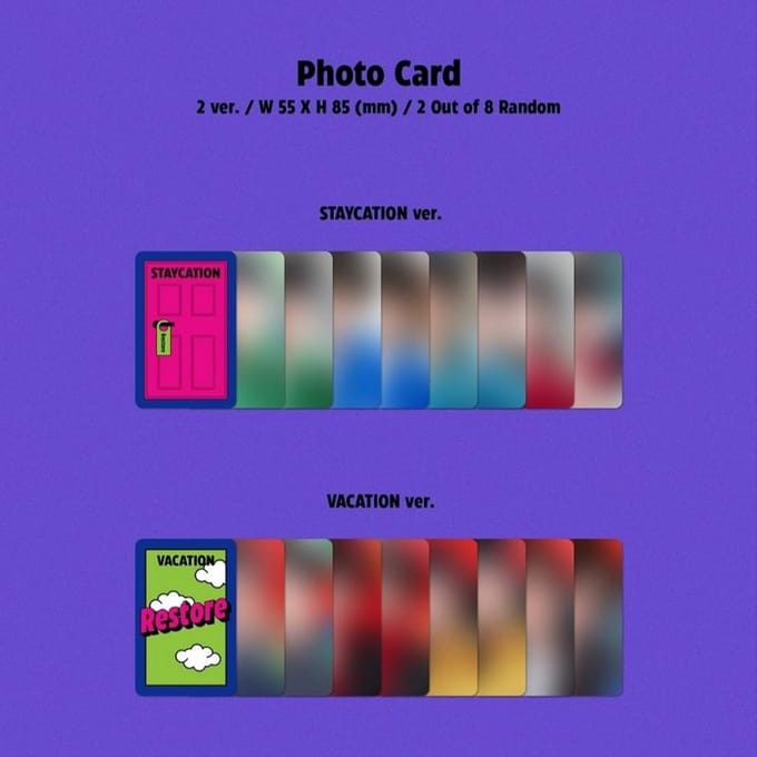 JINJIN & ROCKY(ASTRO) HERSTELLEN(Willekeurig) / 1e mini-album RANDOM 1EA blue