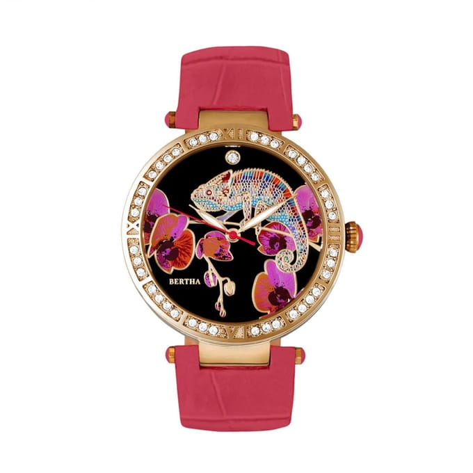 Bertha Camilla BTHBR6205 Dames Horloge 38mm 3 ATM
