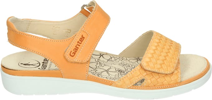 Ganter - 200123 - Dames slippers - Kleur: Oranje - Maat: 44