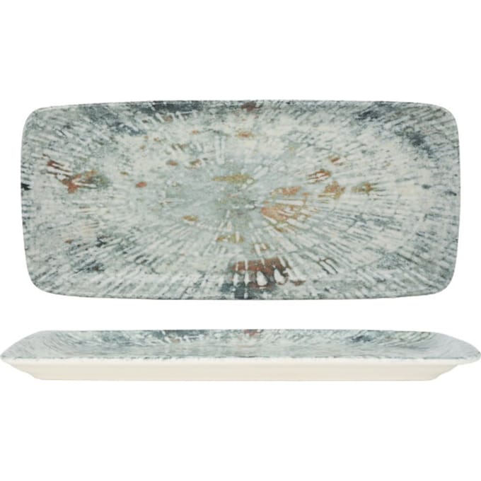 Bonna Serveerschaal - Odette - Porselein - 34x16 cm - set van 2