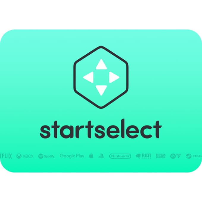 Variabele Startselect cadeaukaart