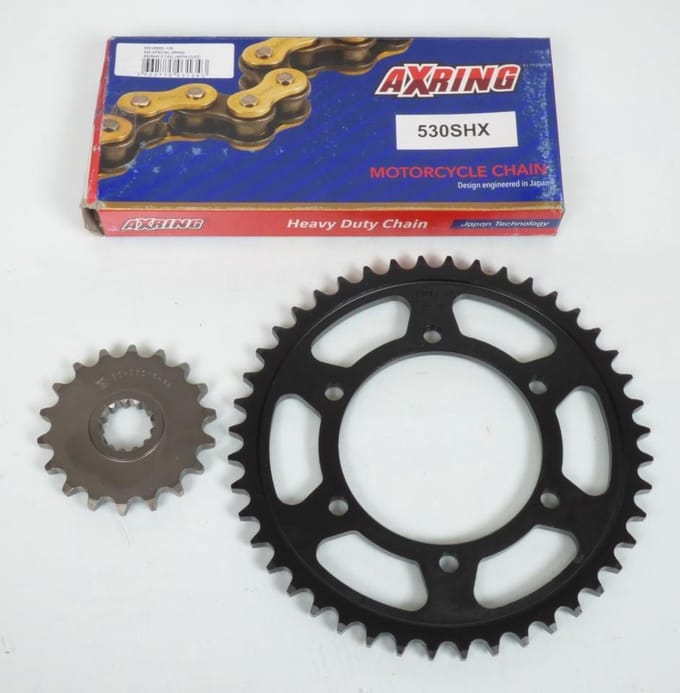 Kettingset Axring voor Motor Yamaha 1000 Yzf R1 Sp-R Ohlins 2010 18x44 Nieuw