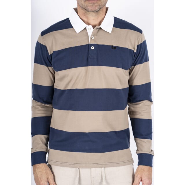 Pre End - Sweater Ronde hals - Mannen - L - Beige - Katoen - 22-100310
