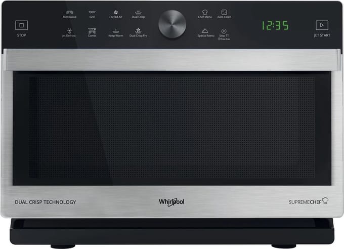 Whirlpool Supreme Chef - MWSC 833 SX Combimicrogolfoven - 33 liter - 900 watt