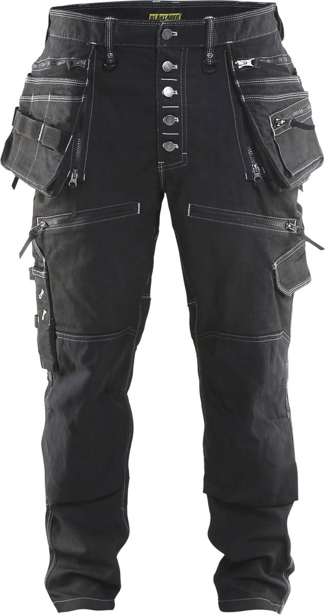 Blaklader Werkspijkerbroek Stretch X1900 1999-1141 - Mannen - Zwart - 52