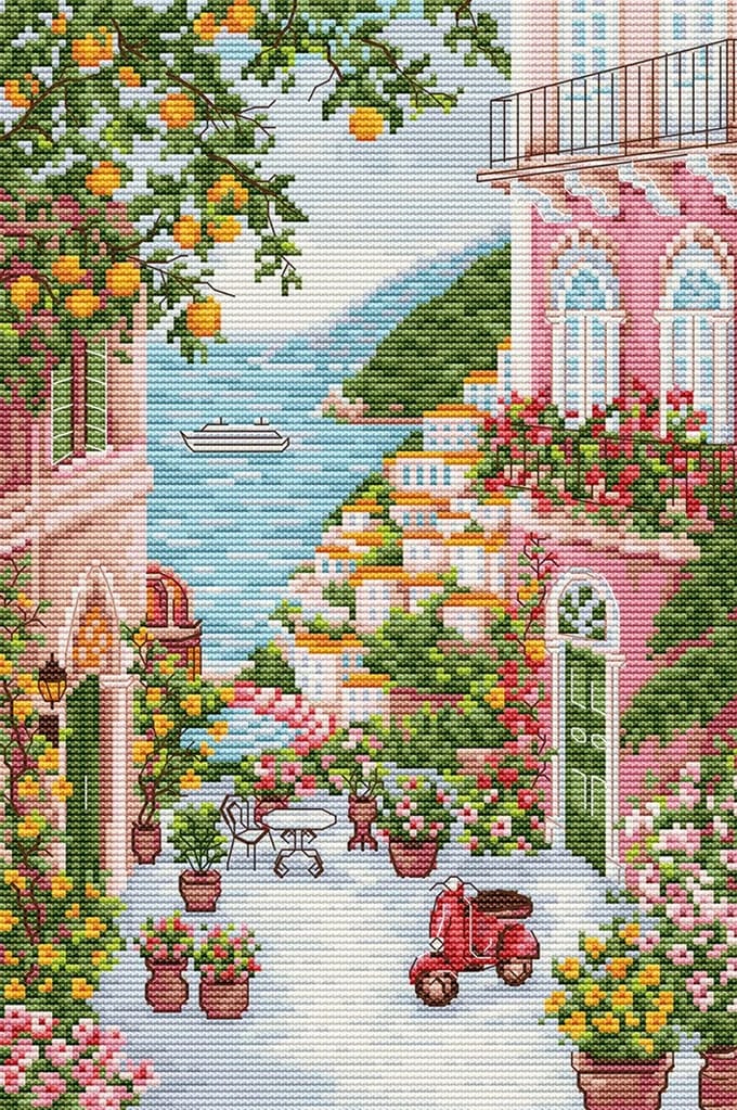 Borduurpakket Luca-S - Positano, Italy - PK02