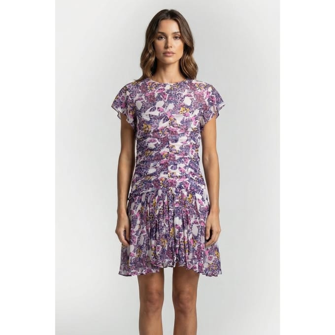 IRO Paris Janek Mixed Pink Maat: 36 | Mini Jurken Outlet | Dames | Roze