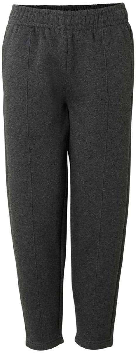 Urban Classics - Fluffy Pintuck Kinder joggingbroek - Kids 110/116 - Grijs