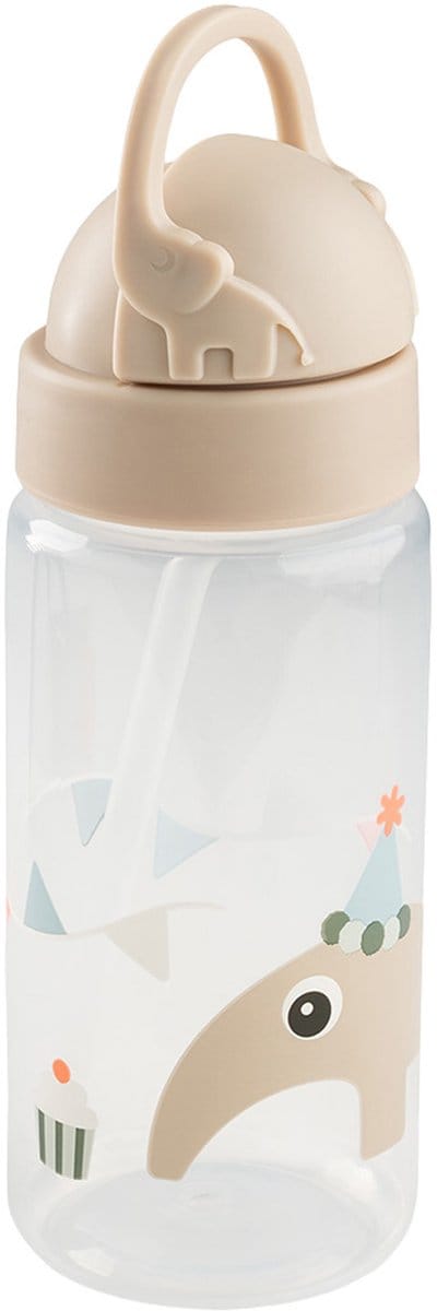 Done by Deer drinkfles met rietje celebration sand 350 ml